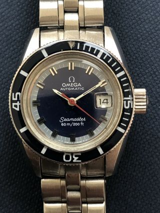 Omega Seamaster 60 Vintage Ladies Diver 1971 566.  024 Best