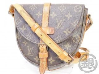 Auth Pre - Owned Louis Vuitton Vintage Monogram Chantilly Pm Shoulder Bag M51244