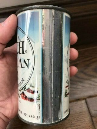 BUSCH BAVARIAN Rare Anheuser Busch Grade 1 flat top beer can Test Budweiser 5