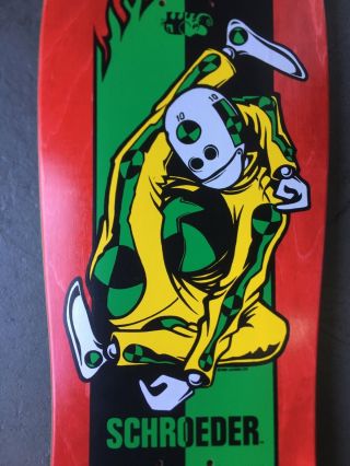NOS Vintage 1990 Ben Schroeder Dummy Rare LUCERO Ltd Skateboard Deck 3