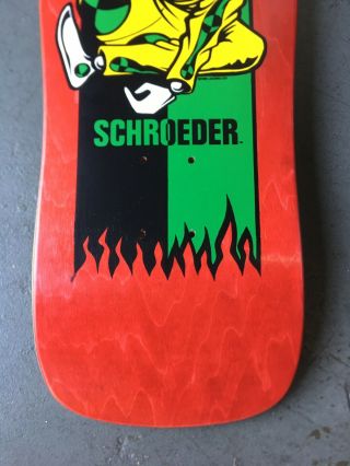 NOS Vintage 1990 Ben Schroeder Dummy Rare LUCERO Ltd Skateboard Deck 6