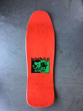 NOS Vintage 1990 Ben Schroeder Dummy Rare LUCERO Ltd Skateboard Deck 7