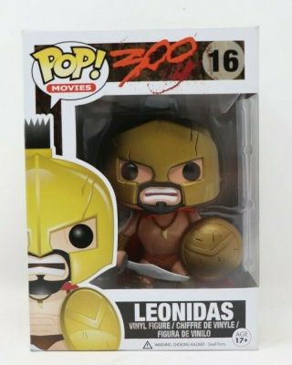 2013 Funko Pop Movies 16 300 Leonidas.  Movies Rare Vaulted IN STACK 2