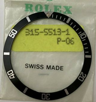 Rolex Submariner Vintage Insert Bezel Faded Fat Font 1680,  5512,  5513