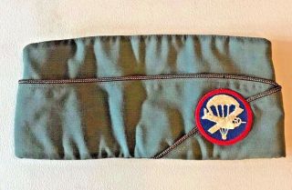 Wwii Airborne Combined Glider Parachute Cap Wwii U.  S.  A.