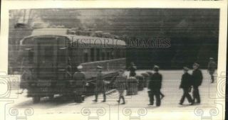 1940 Press Photo German And French Leaders Gather On Train France World War Ii