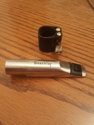 Beechler Bellite Alto 7 Mouthpiece Vintage 80s