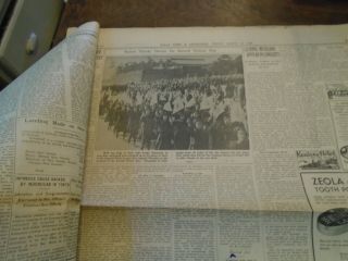 3 Rare Japanese WWII Newspapers in English & Published in Tokyo,  1942 6