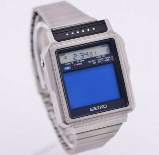 Vintage Seiko Tv Watch Worlds 1st Dxa002 From James Bond T001 - 5010 F321/63.  1