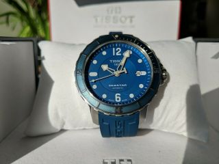 Rare Tissot Seastar 1000 Blue With Two Straps