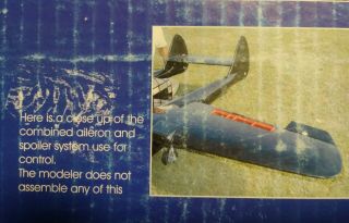 VQ P - 61 Black Widow Vintage RC Airplane Kit ARF (IMAA) Legal 89 ' 1 9