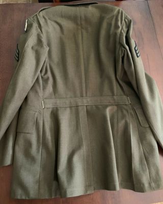 WWII Army Sergeant Uniform Jacket 3rd Service Command 3