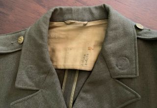 WWII Army Sergeant Uniform Jacket 3rd Service Command 5