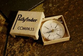 Very Rare Vintage Compass Made By U.  S.  Gauge Co.  Ny 1920 