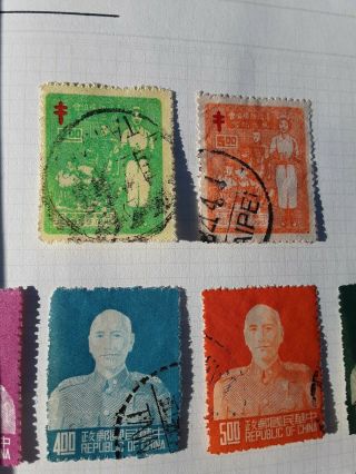 RARE CHINESE STAMPS 1855 - 1970 album over 1100 stamps rare 1855 large dra 9