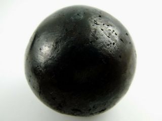 136g BLACK LEKLAI UMKLUM - BALL CARVED - Rare Vintage POWERFUL Amulet S00506 4