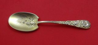 Eglantine By Gorham Sterling Silver Ice Cream Spoon Gw W/strawberry In Bowl 6 "