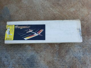 Vintage Bob Martin Rc Models Coyote Rc Sailplane Glider Rare Balsa Kit