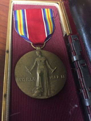 World War Ii 1941 - 1945 Victory Campaign Service Medal 1