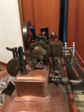 Large Vintage Model Steam Engine 10
