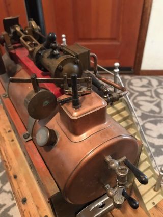Large Vintage Model Steam Engine 6