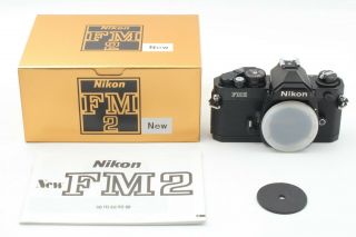 ”rare”【 】 Nikon Fm2 Black 35mm Body From Japan 0335