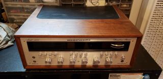 Vintage Marantz Model 2270 Receiver & Wood Cabinet 2