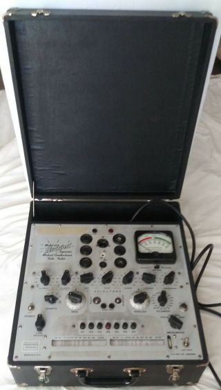 Vintage Hickok Dynamic Mutual Conductance Tube Tester 533a,