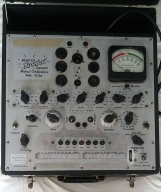Vintage Hickok Dynamic Mutual Conductance Tube Tester 533A, 2