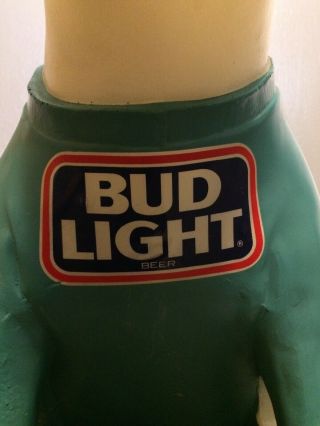 Never Displayed 1990 Vintage Bud Light Spuds Mackenzie Backbar Light 6
