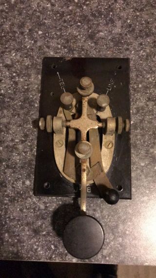 Vintage Telegraph Key - Set Of 3 2