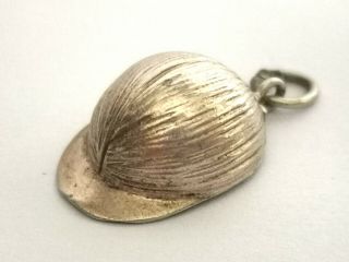 Vintage Silver Hat Charm - Metal Detecting Find