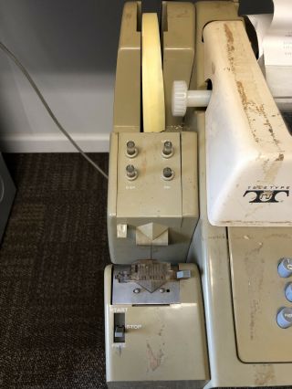 Vintage Rare Telex Teletype Machine Model 32 W/ Manuals - History Computing 5