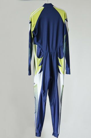 Vintage Adidas Biathlon Cross Country Ski Race Suit All in One Piece Jumpsuit M 5