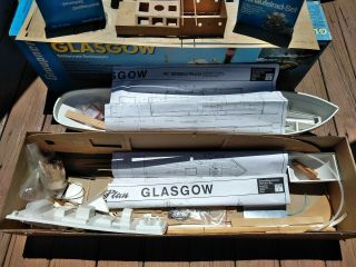 RARE Graupner Steam Side - Wheeler Paddle “Glasgow” RC Tug Boat - - Unbuilt 10