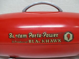 RARE 1940 ' S BANTAM BLACK HAWK PORTO POWER TOOL BOX HOT RAT ROD ROCKET 7