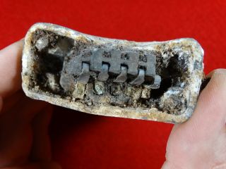 WW2 German piece of V2 Rocket A4 electric plug From electronic section wwII 3
