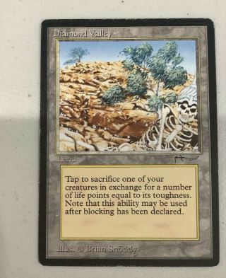 Mtg Unlimited Forcefield,  Diamond Valley (arabian),  Word Of Command (unl) (hp)