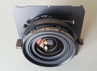 Schneider - Angulon XL 58mm f/5.  6 Lens w Prontor Prof.  01S - Very Rare 6