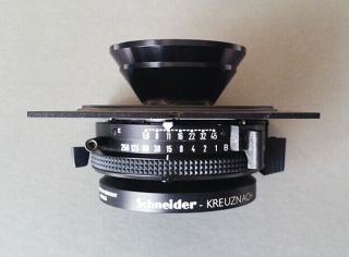 Schneider - Angulon XL 58mm f/5.  6 Lens w Prontor Prof.  01S - Very Rare 7