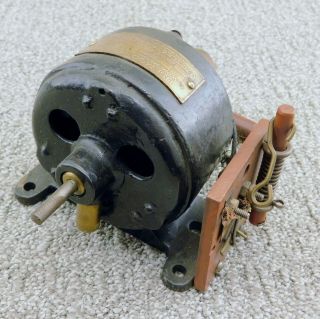 Antique U S Electrical Mfg.  Co.  Usemco Electric Patented Sewing Machine Motor