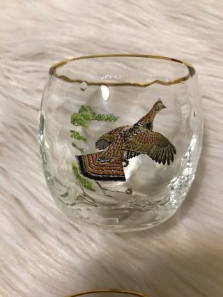 Vintage Orvis 7 Ned Smith Wildlife Glasses Tumbler Rocks Glasses Ducks Waterfoul 7