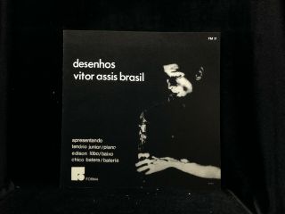Vitor Assis Brasil - Desenhos - Forma 17 - Orig Brazil Extremely Rare Latin Jazz