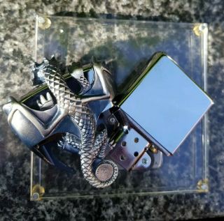 ZIPPO,  ANNE STOKES GUARDIAN DRAGON,  LIMITED EDITION ( (EXTREMELY RARE)) 8