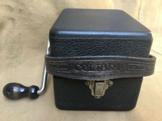 Very rare small 1926 Colibri portable travelling gramophone record player 5