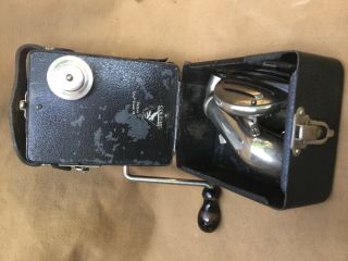 Very rare small 1926 Colibri portable travelling gramophone record player 7