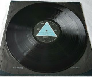 Pink Floyd Dark Side Of The Moon Solid Blue Prism 1st UK Complete VERY RARE 10