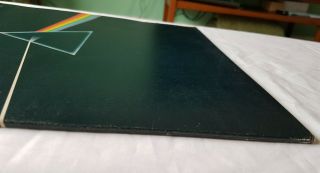 Pink Floyd Dark Side Of The Moon Solid Blue Prism 1st UK Complete VERY RARE 4