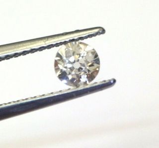 . 36ct K Si1 Natural Loose Antique Old Mine Cut Diamond 4.  32x4.  41x2.  74mm