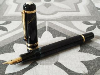 Montblanc 1997 Writers Edition Dostoevsky Fountain Pen – Rare Broad Nib